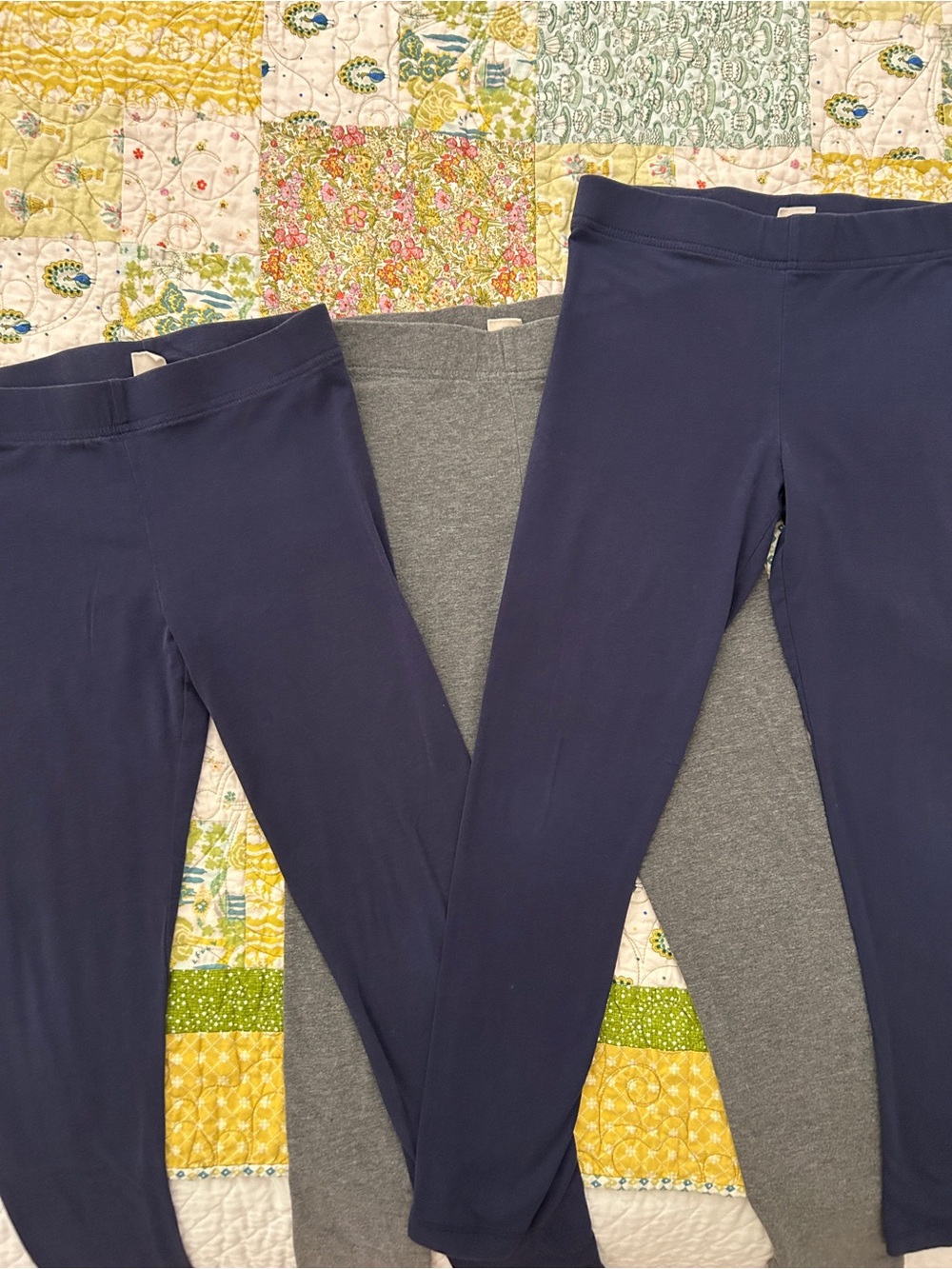 Tucker + Tate Girl’s Knit Pants Leggings - 3 pairs soft and like new L 10 / 12